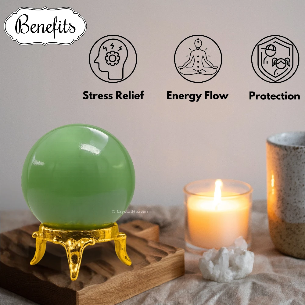 Green Aventurine Sphere (2 Inch)