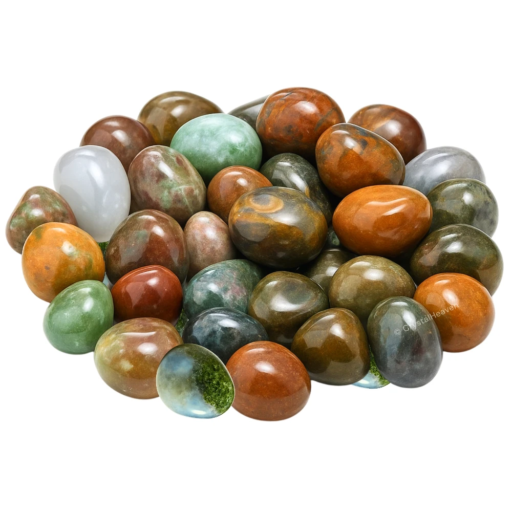 Tumbled Fancy Jasper Stones (30 Gram)