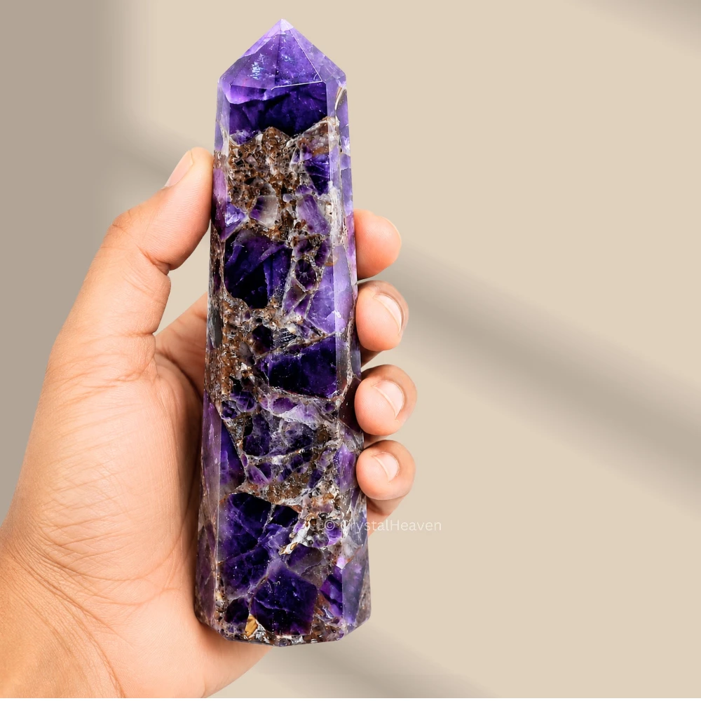 Dreamy Amethyst Crystal Tower (3" to 4" inch)