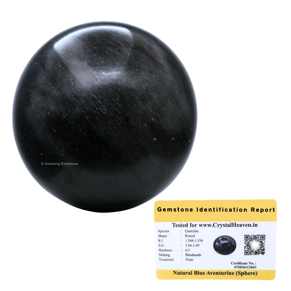 Blue Aventurine Sphere (1.5 Inch)
