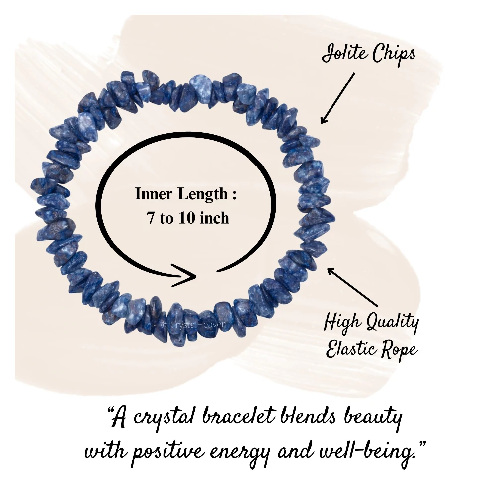Iolite Chips Bracelet