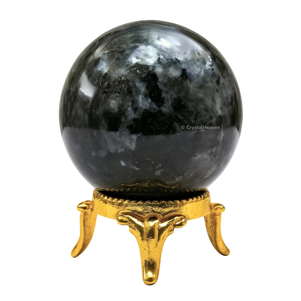 Larvikite Sphere (2 Inch)