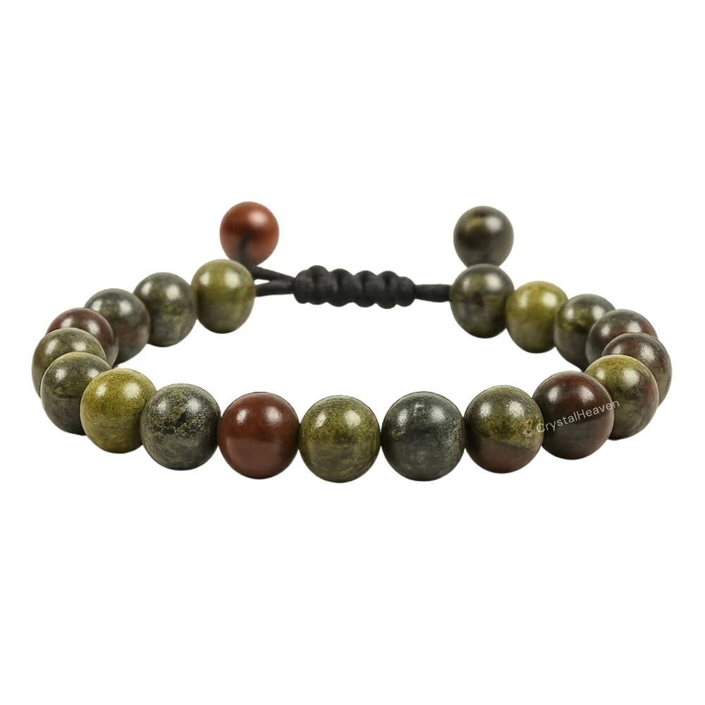 Dragon Bloodstone Bracelet (Adjustable)
