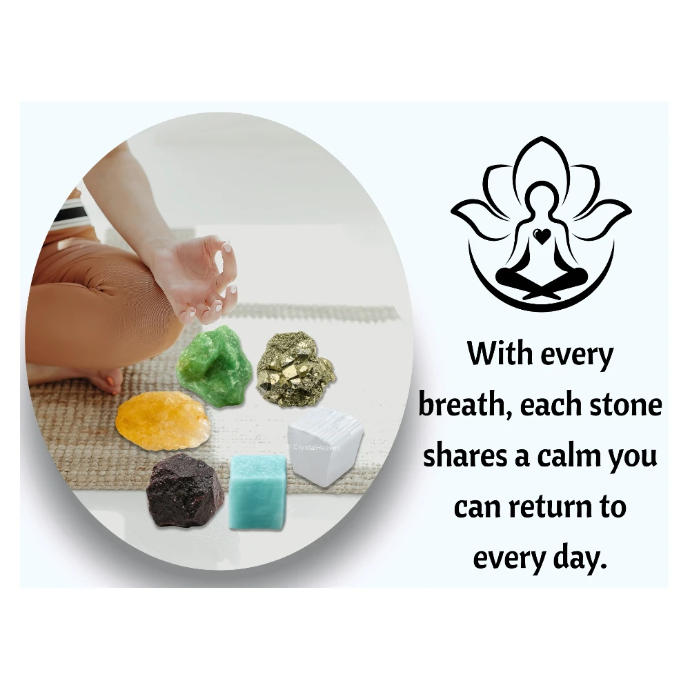 Money & Success Raw Crystals Set