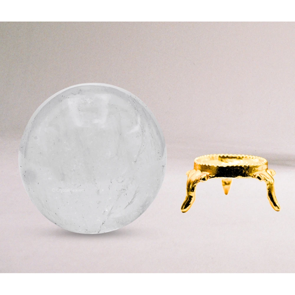 Large Clear Quartz Sphere (3 Inch)