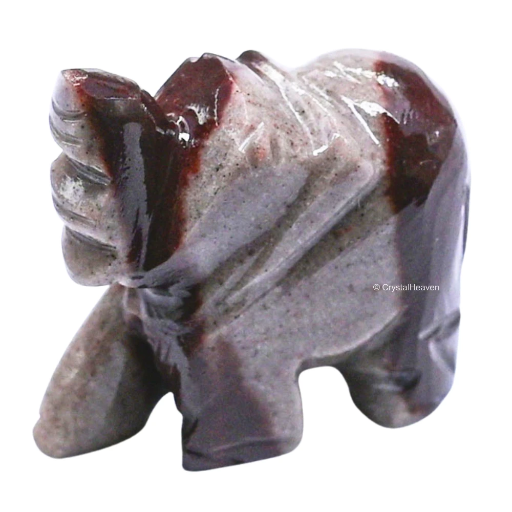 Narmada Shiva Lingam Crystal Elephant