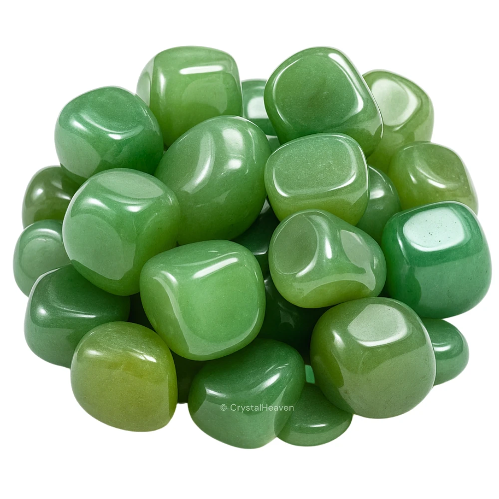Tumbled Green Aventurine Stones (30 Gram)