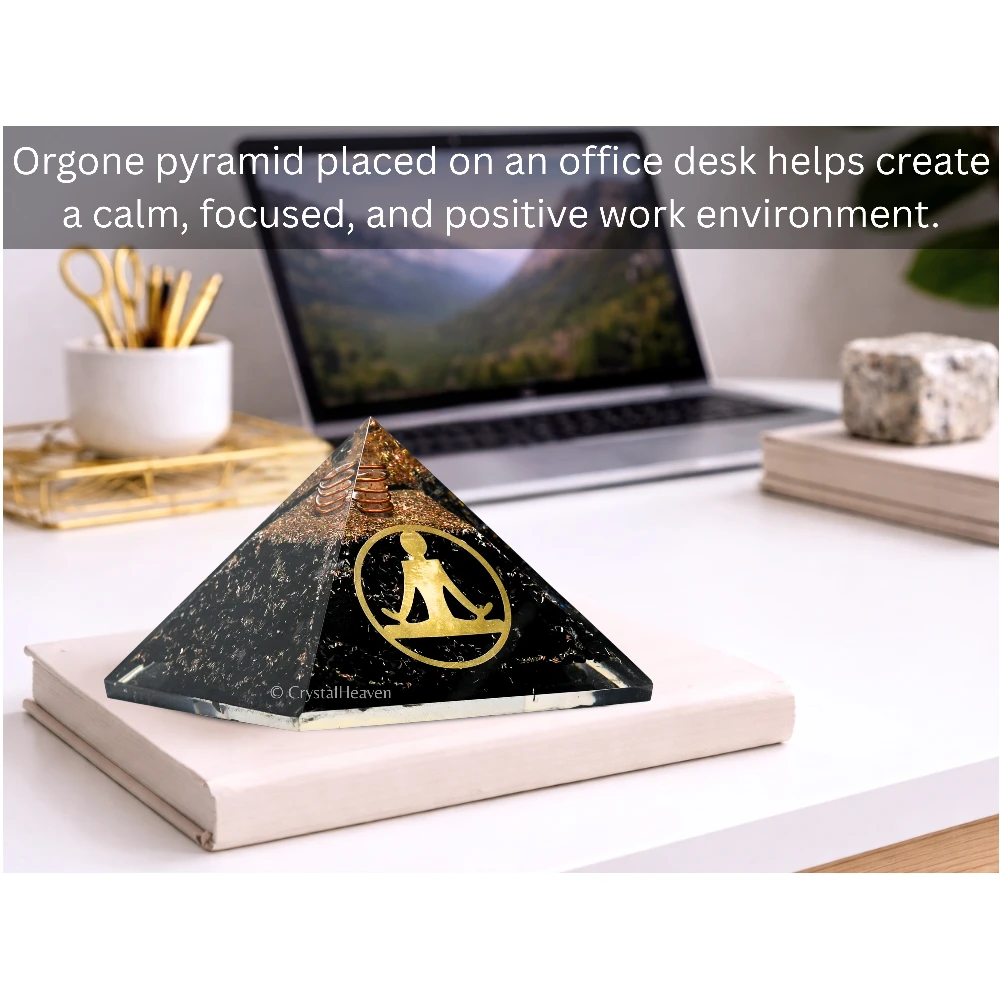 Shungite Orgone Pyramid (Buddha Yoga)