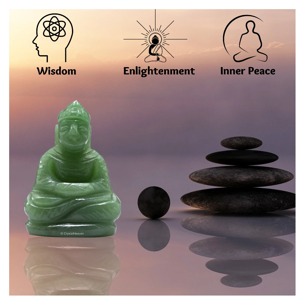 Green Aventurine Buddha Statue