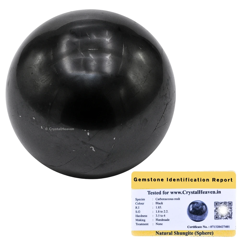 Shungite Sphere (2 Inch)