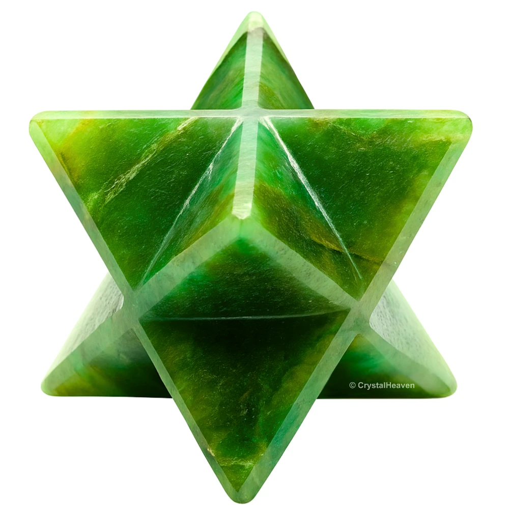 Dark Green Aventurine Crystal Merkaba (35-45 mm)