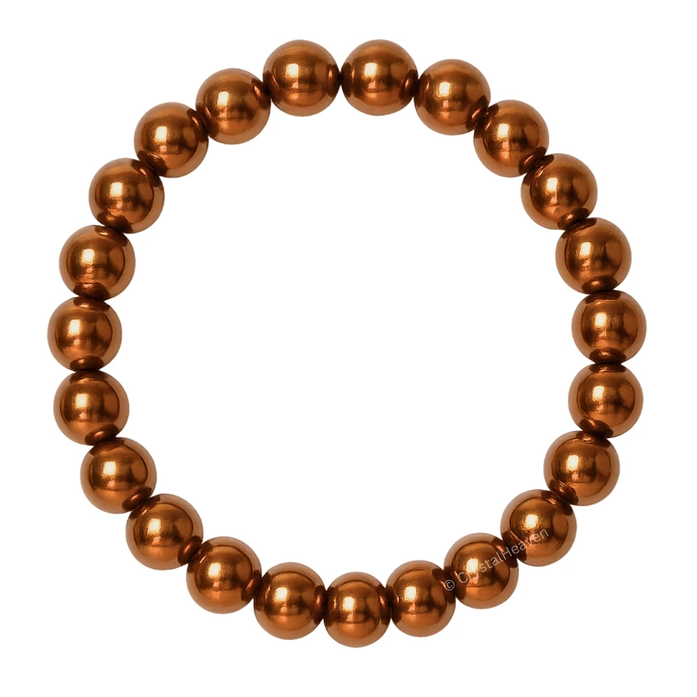 Copper Hematite Bracelet (Elastic)