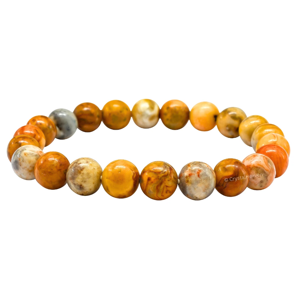 Crazy Lace Agate Bracelet (Elastic)
