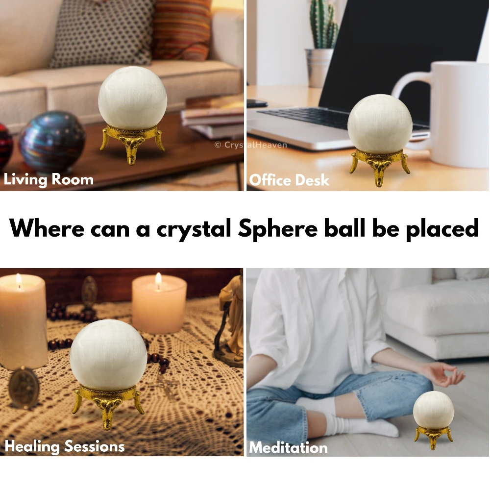 Scolecite Sphere (1.5 Inch)