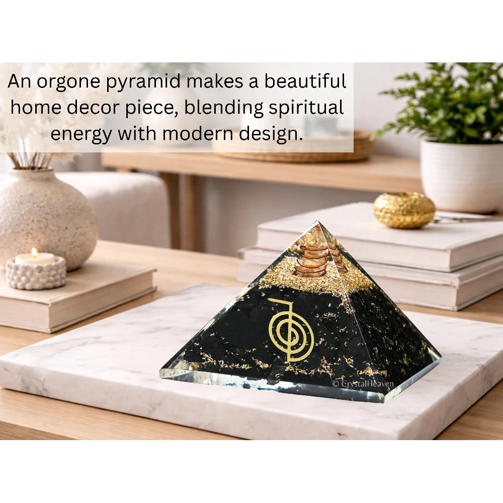 Shungite Orgone Pyramid (Reiki)