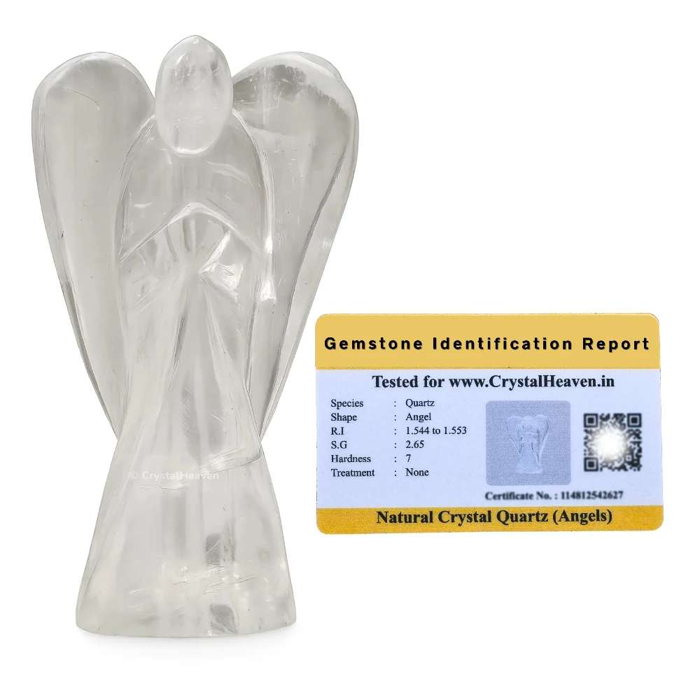 Clear Quartz Angel (1.5 Inch)