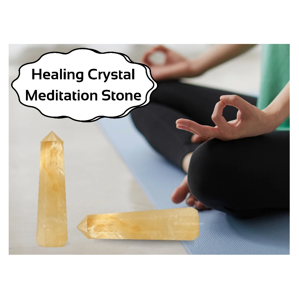 Citrine Crystal Tower (3" to 4" inch)