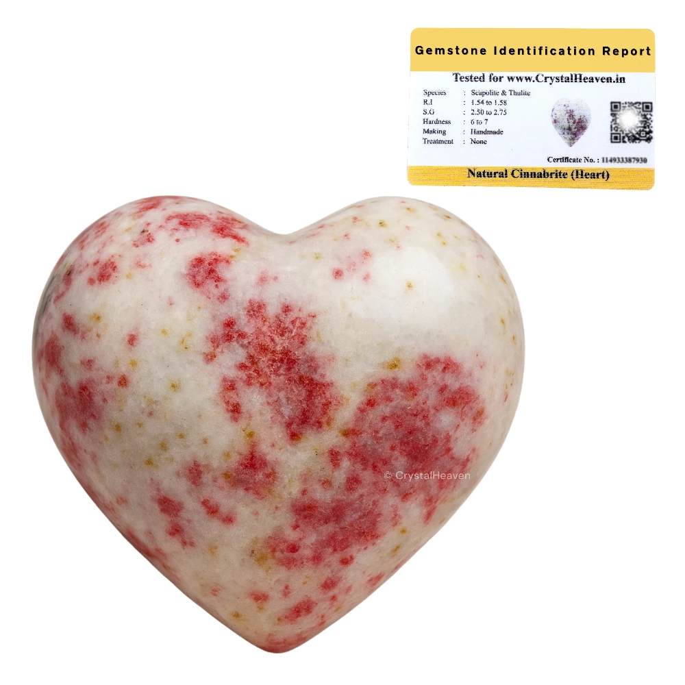Cinnabarite Heart