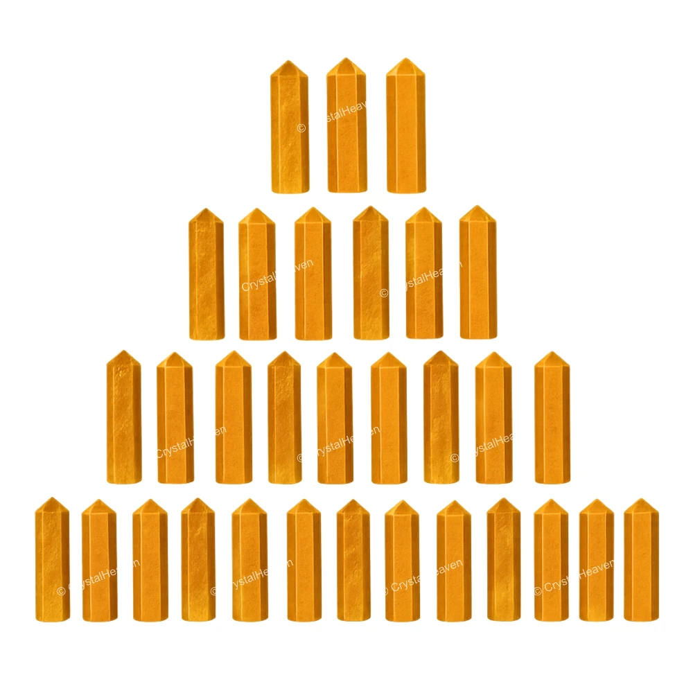 Yellow Jasper Pencil Points