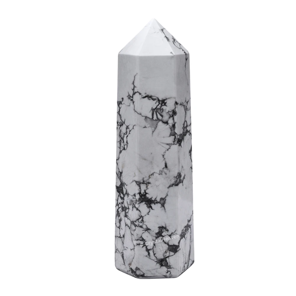 Large Howlite Tower
