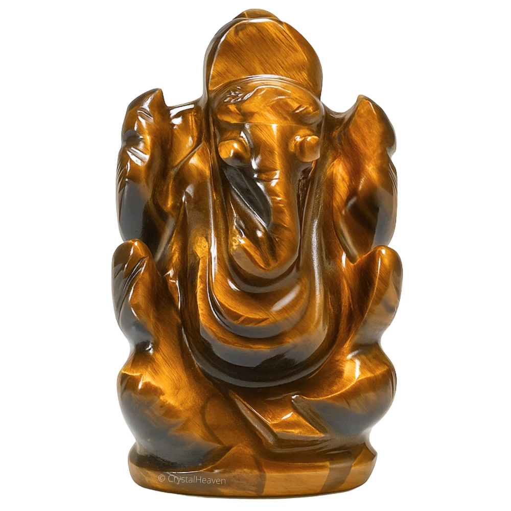 Tiger Eye Crystal Ganesh Ganpati