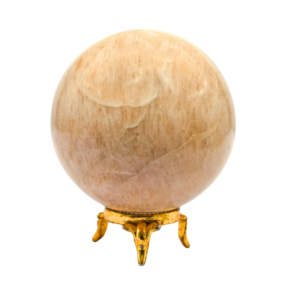 Large Cream Moonstone Sphere (2.5 Inch)