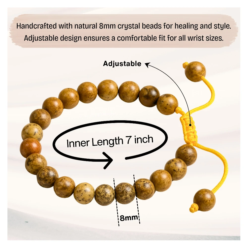Picture Jasper Bracelet (Adjustable)
