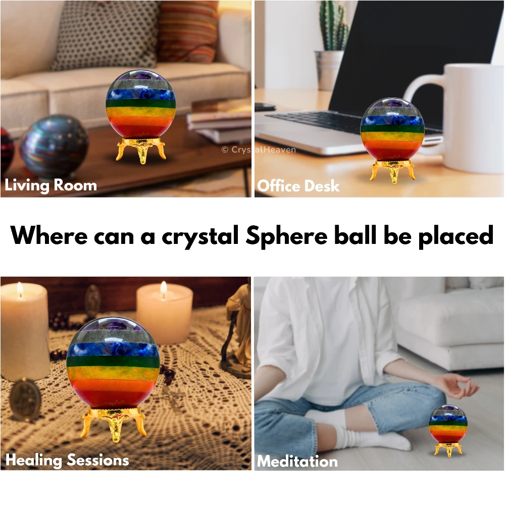 7 Chakra Sphere (2 Inch)