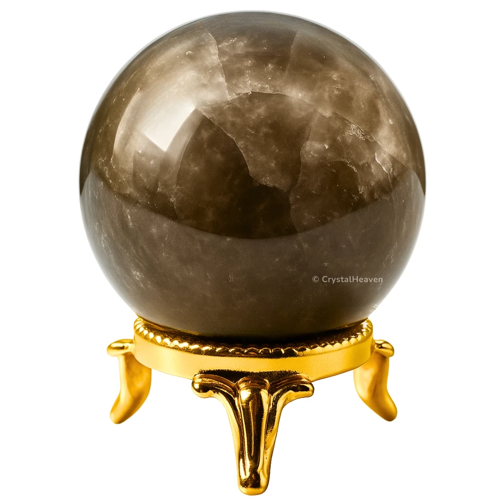 Smoky Quartz Sphere (1.5 Inch)