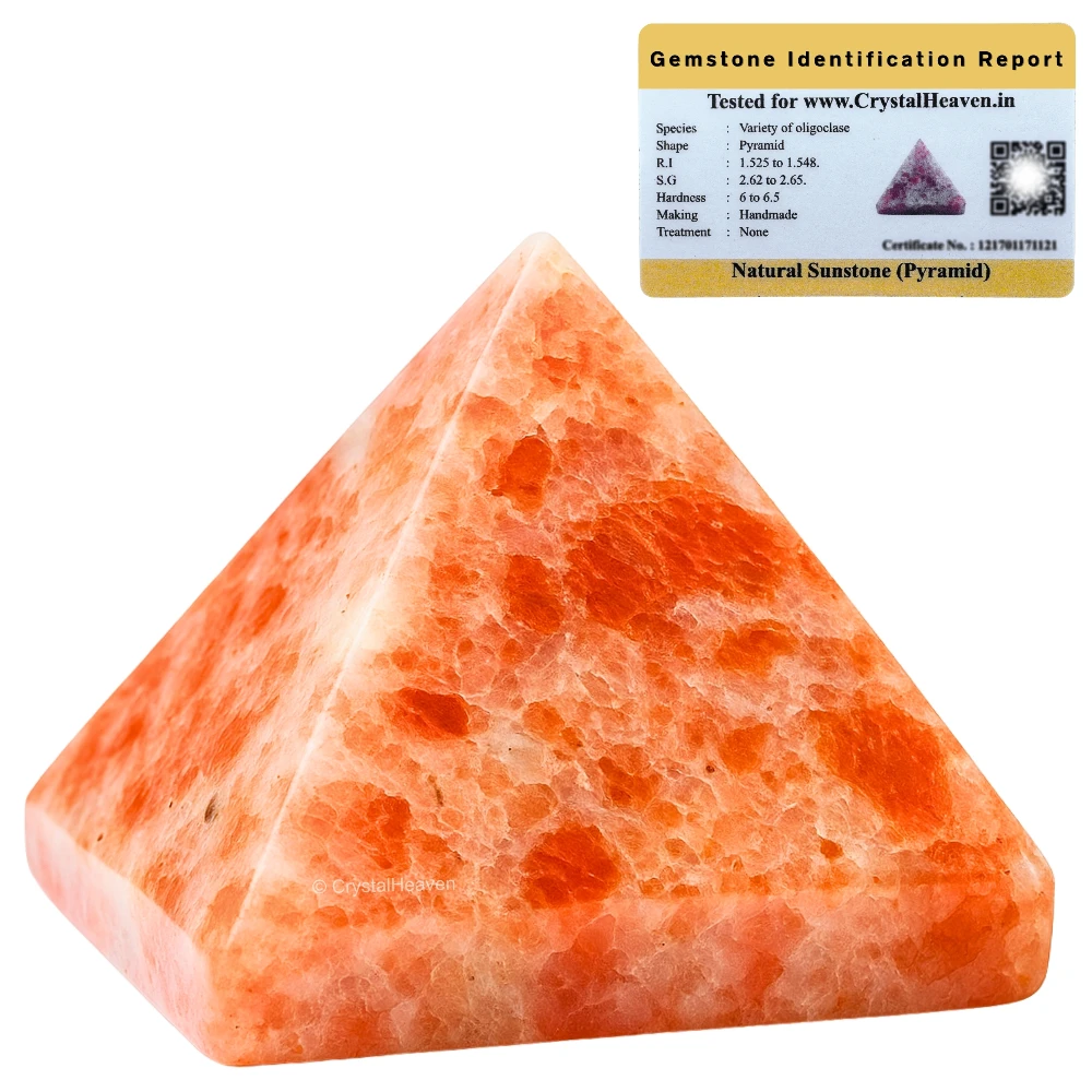 Sunstone Pyramid (1 Inch)