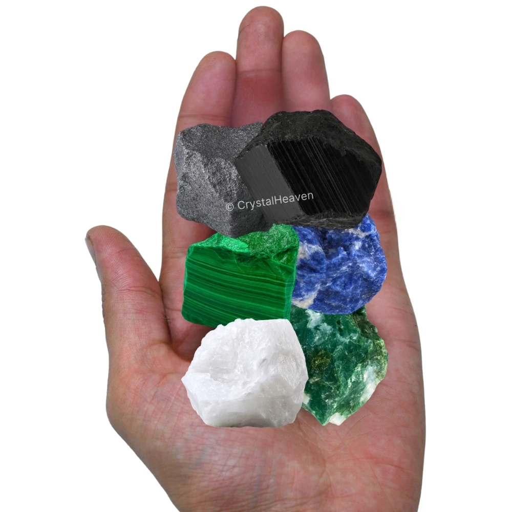 Cancer Fighter Raw Crystals Set