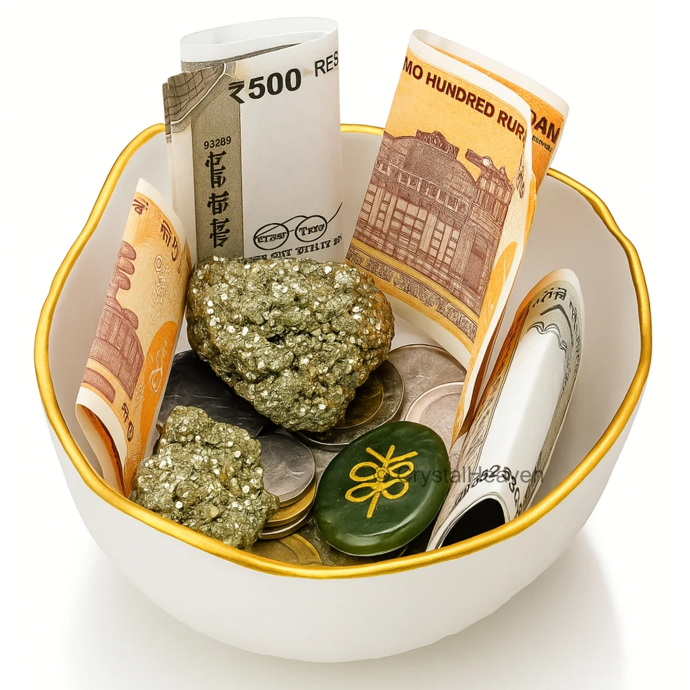Money Bowl For Feng Shui Wealth Attraction (Bowl)
