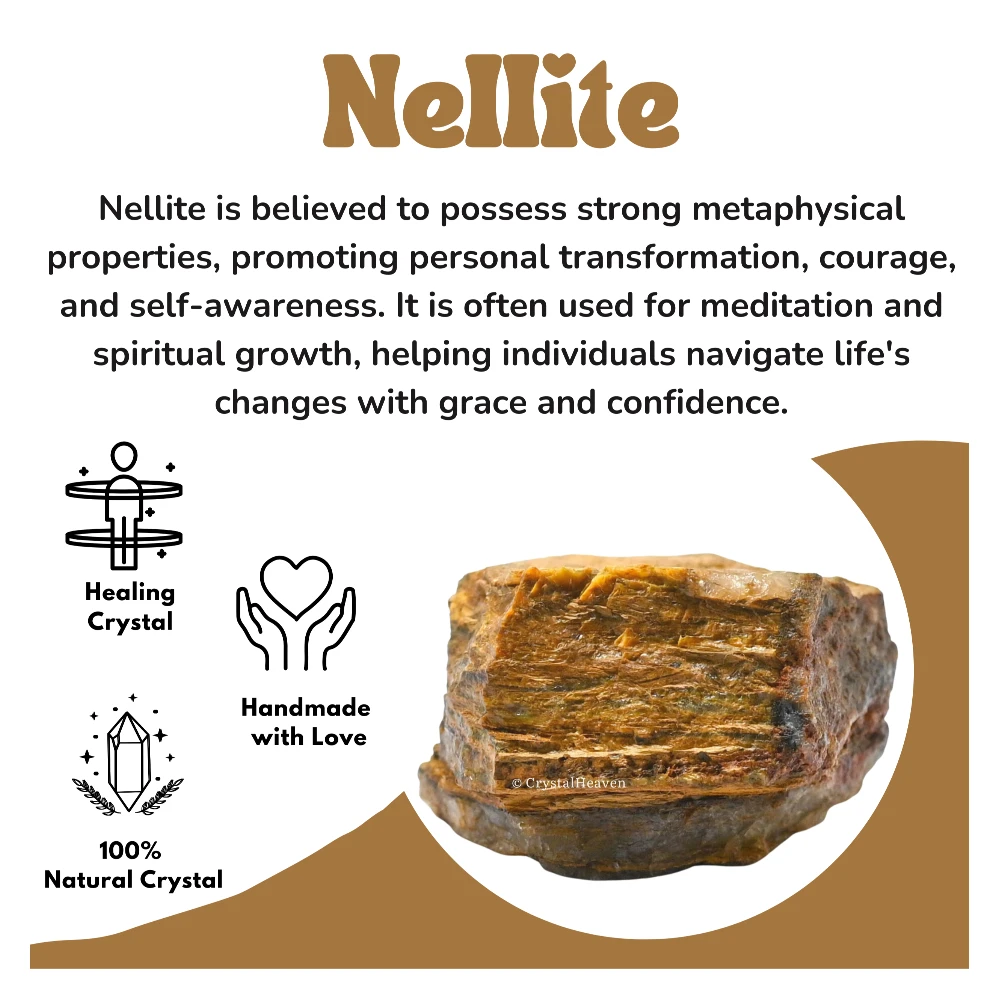 Raw Nellite Crystals (1 Piece)