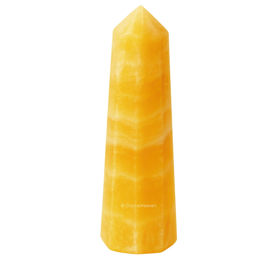 Yellow Calcite Crystal Tower (3" to 4" inch)