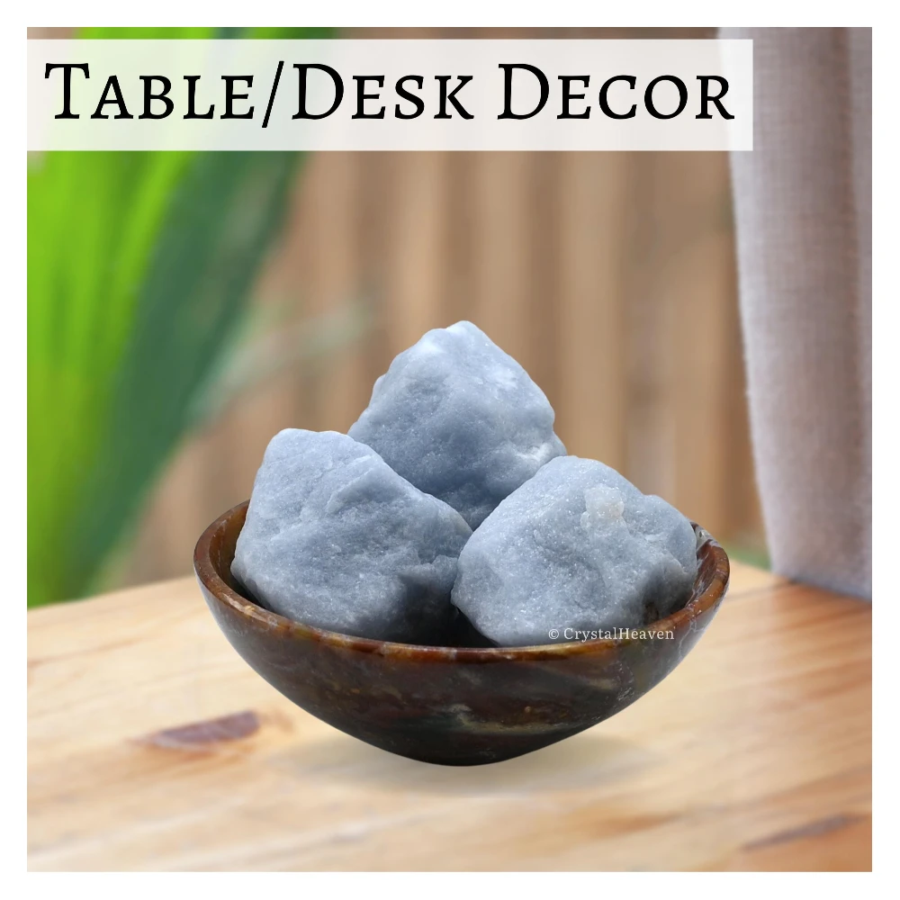Raw Angelite Crystals (1 Piece)