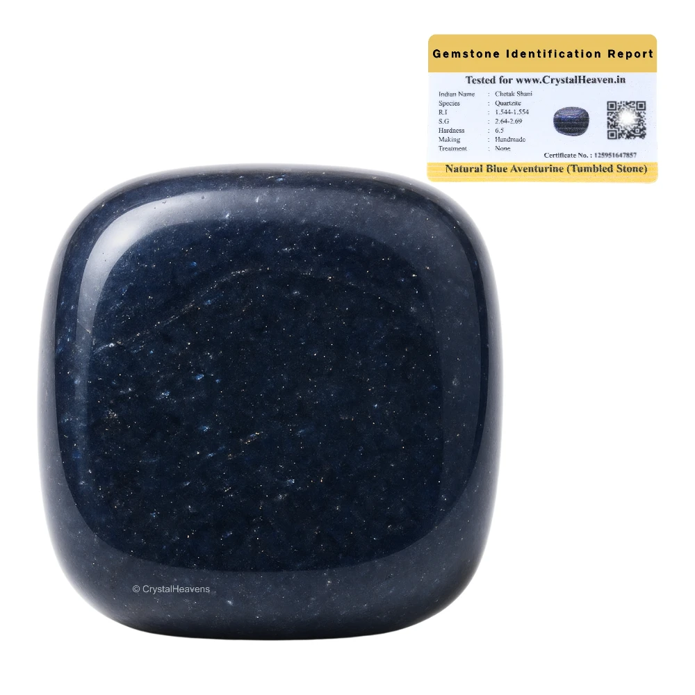 Tumbled Blue Aventurine Stones (30 Gram)