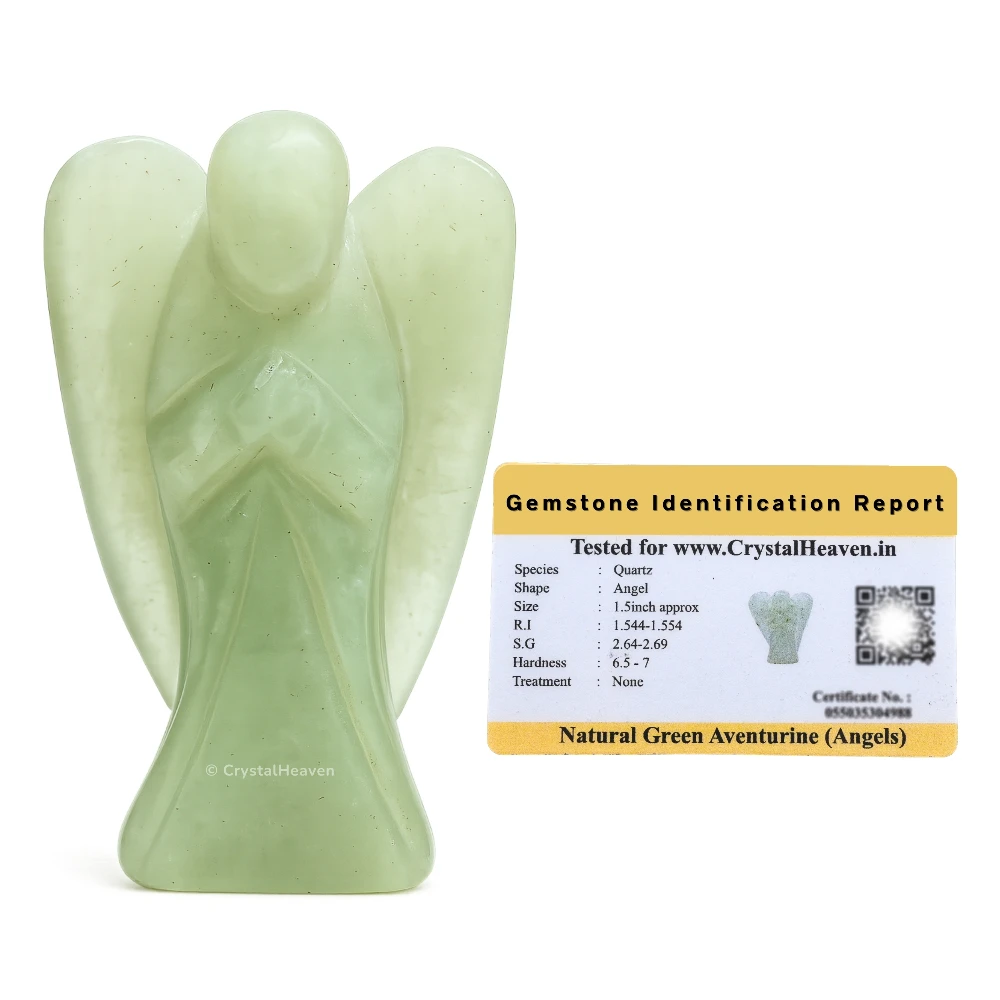 Light Green Aventurine Angel (3 Inch)