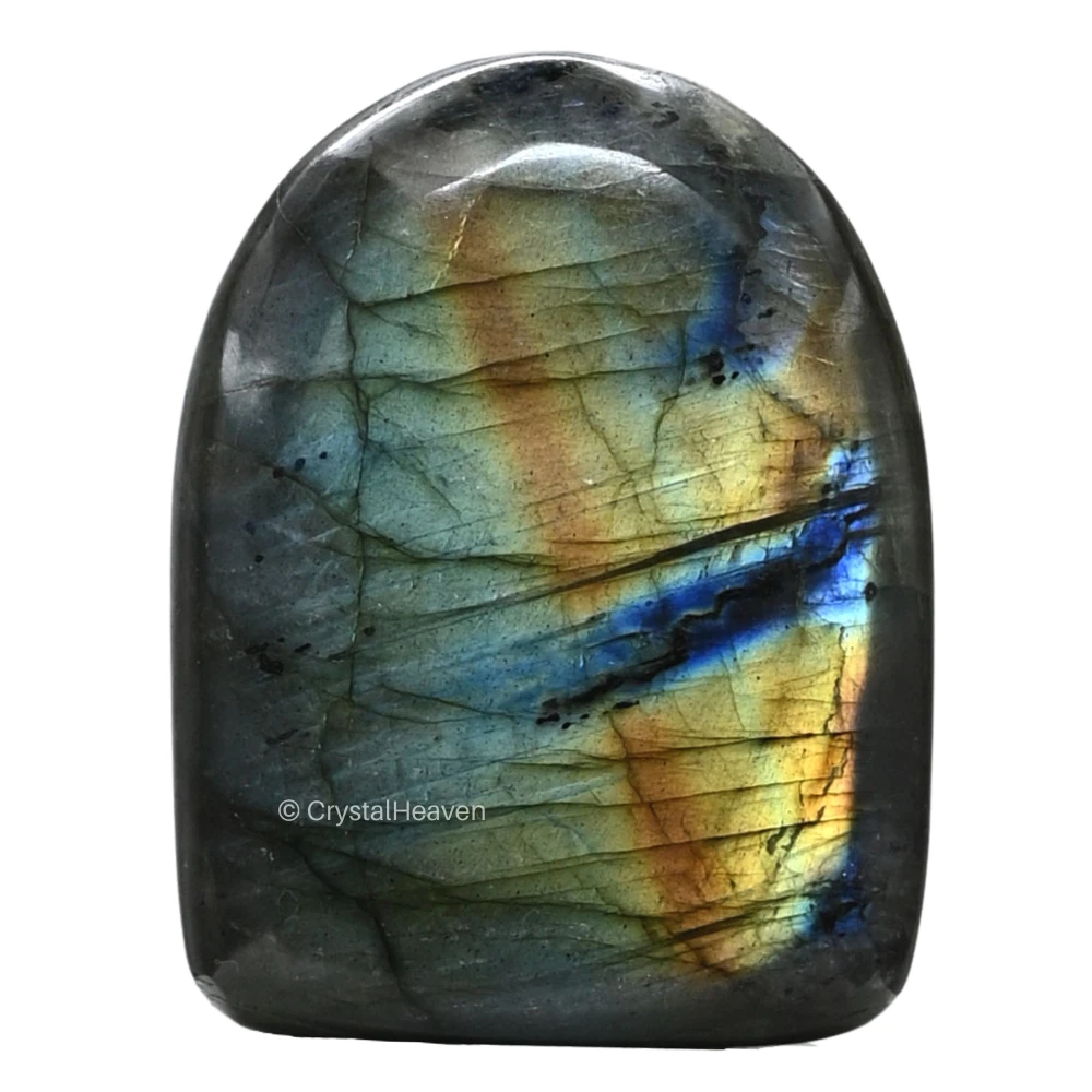 Labradorite Standing Palm Stone (Regular)