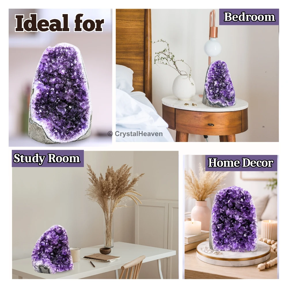 Amethyst Cluster (300 to 500 Gram)