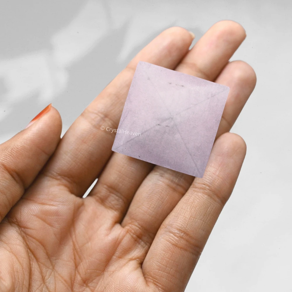 Pink Calcite Pyramid (1 Inch)