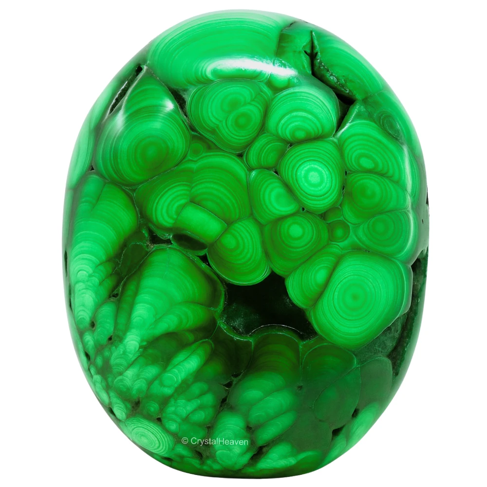 Malachite Palm Stone