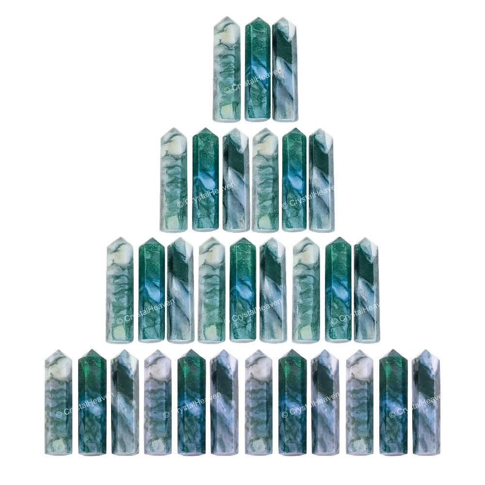 Moss Agate Pencil Points