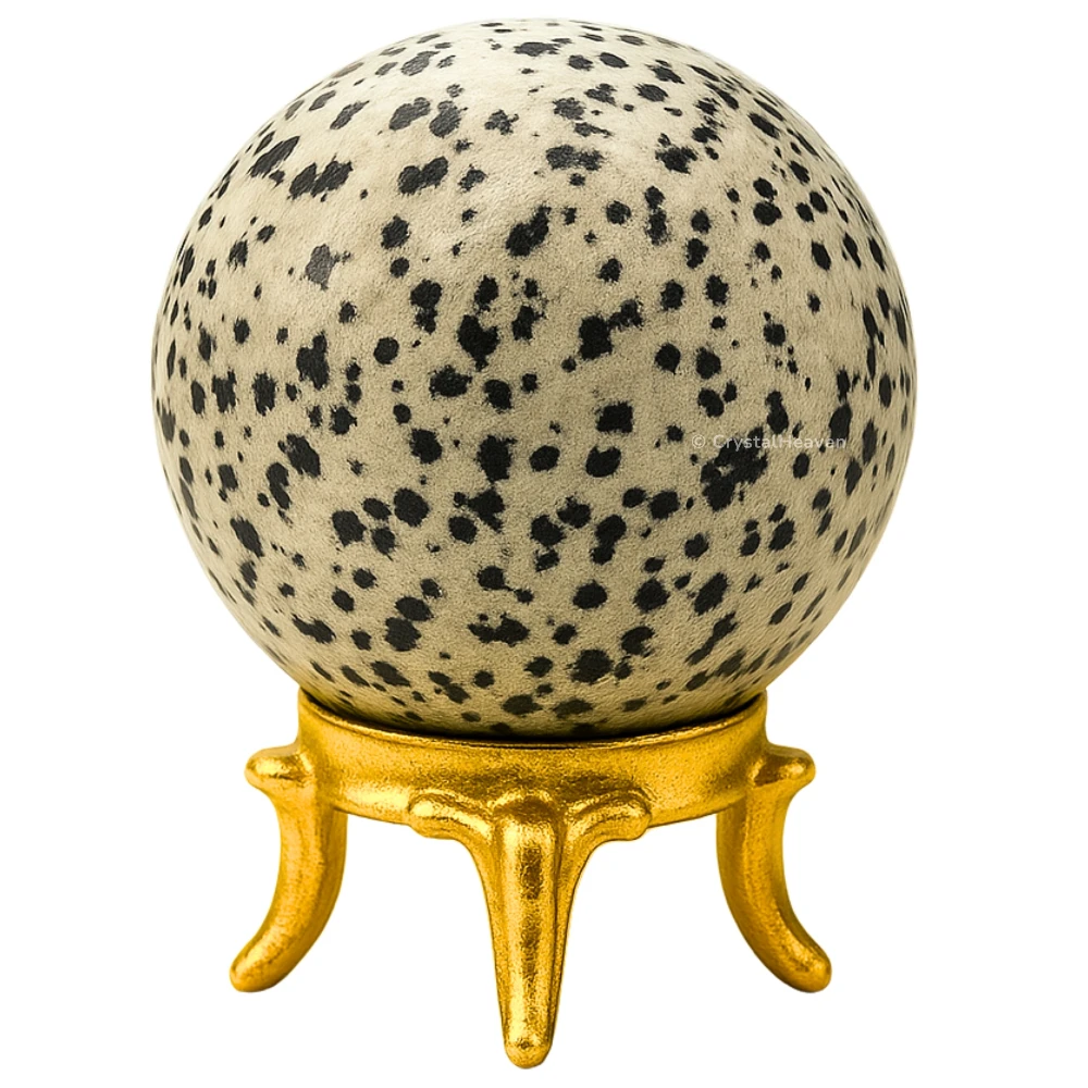 Dalmatian Jasper Sphere (1.5 Inch)