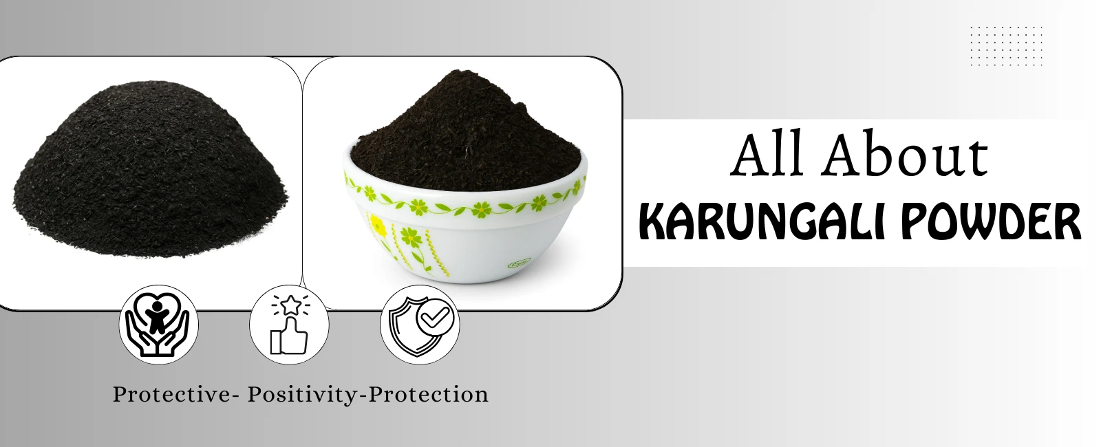 Karungali Powder: A Sacred Remedy for Peace and Positivity