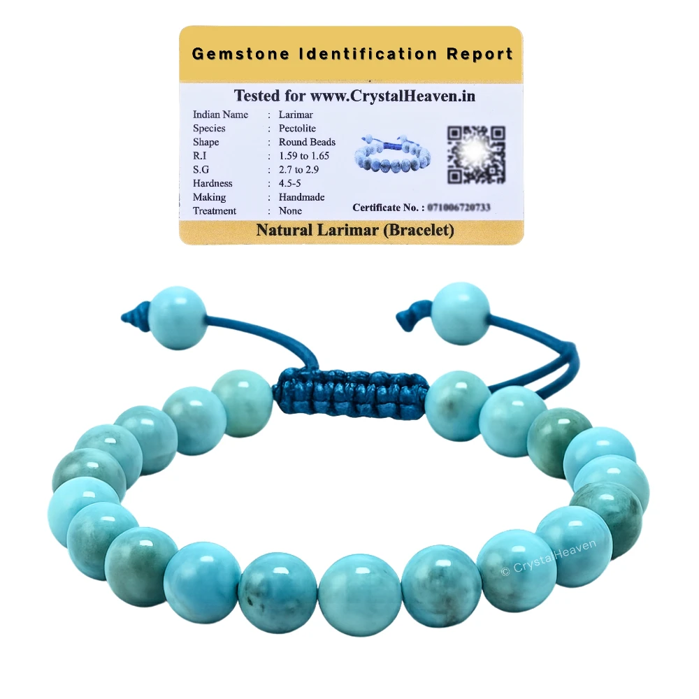 Larimar Bracelet (Adjustable)