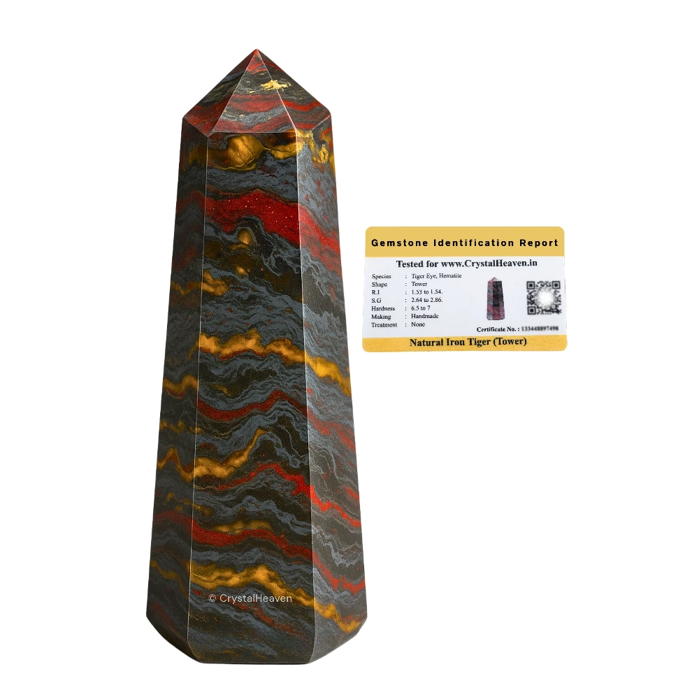 Iron Tiger Eye Tower (2" to 3" inch)