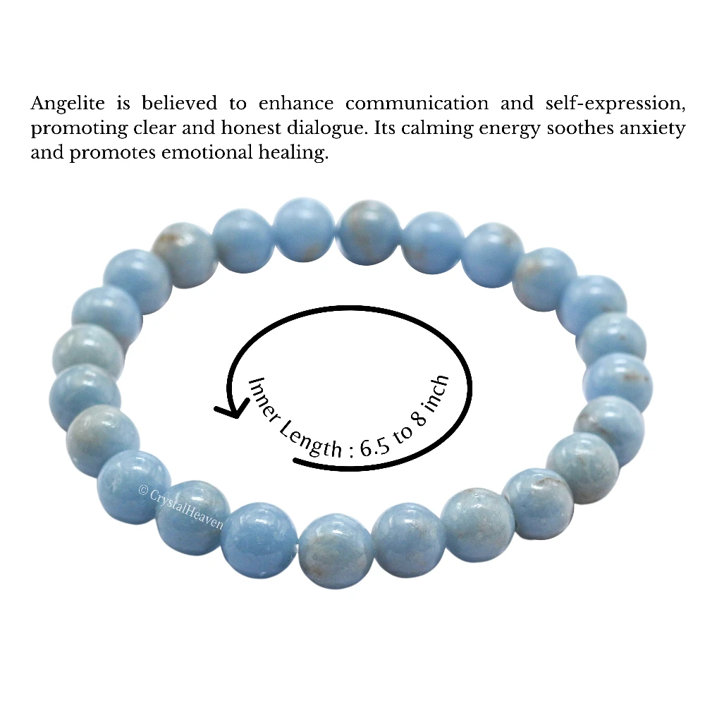 Angelite Bracelet (Elastic)