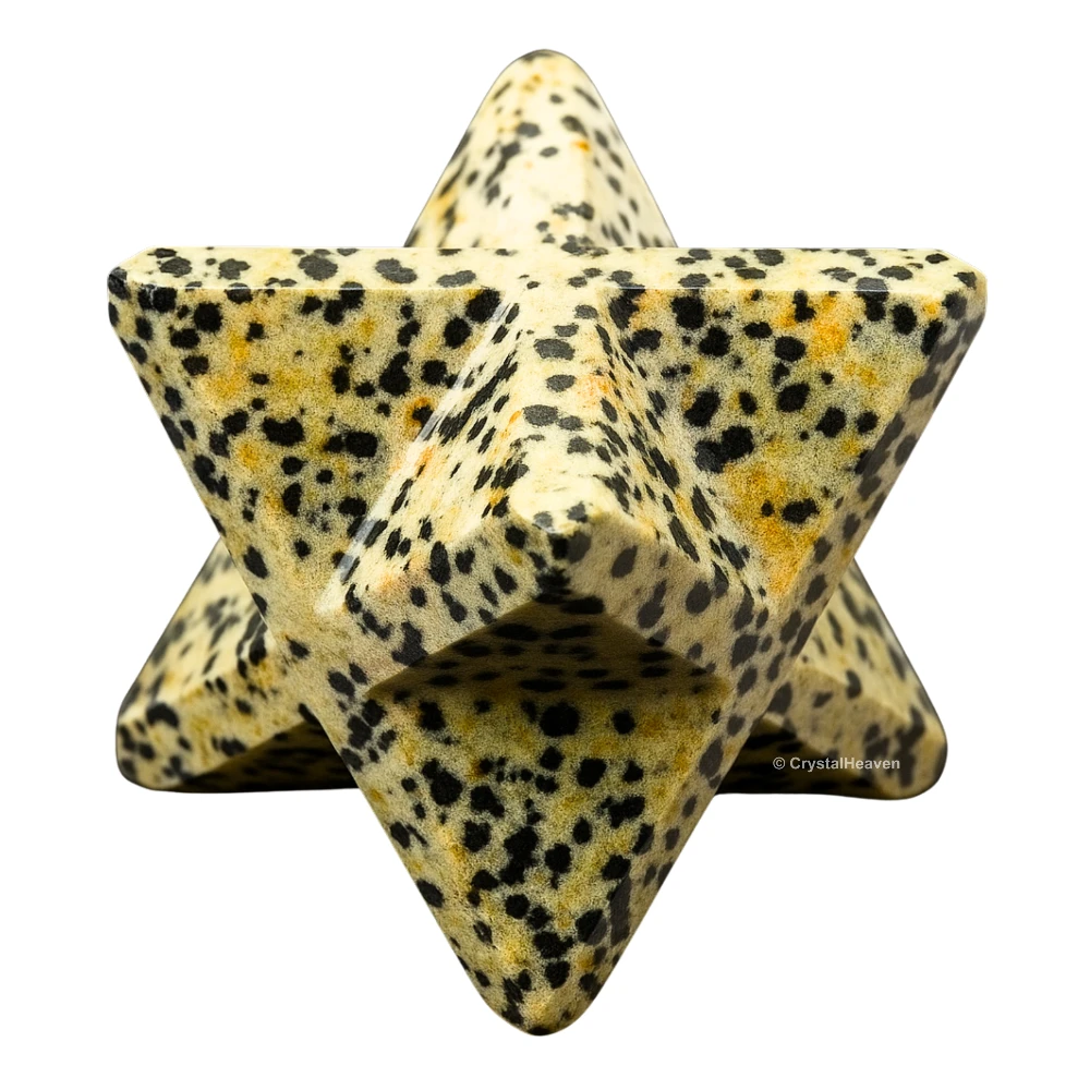 Dalmatian Jasper Crystal Merkaba (15-20mm)