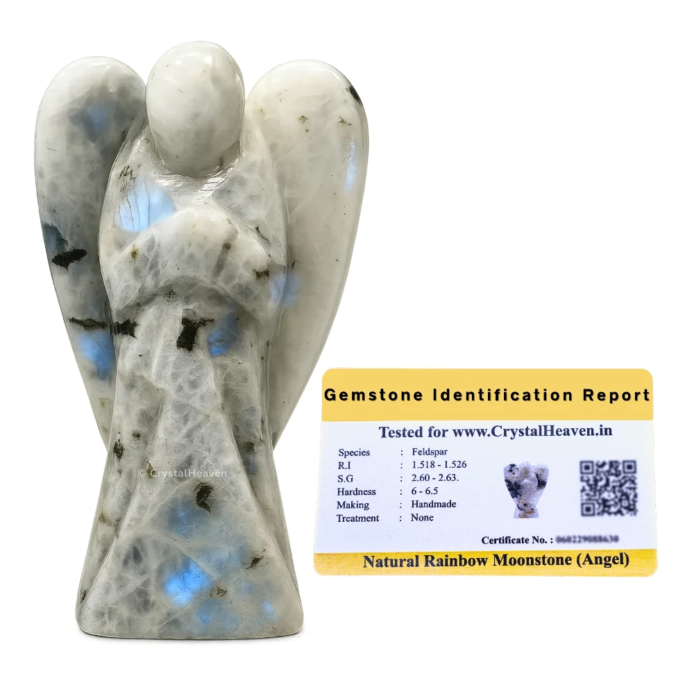 Rainbow Moonstone Angel (3 Inch)