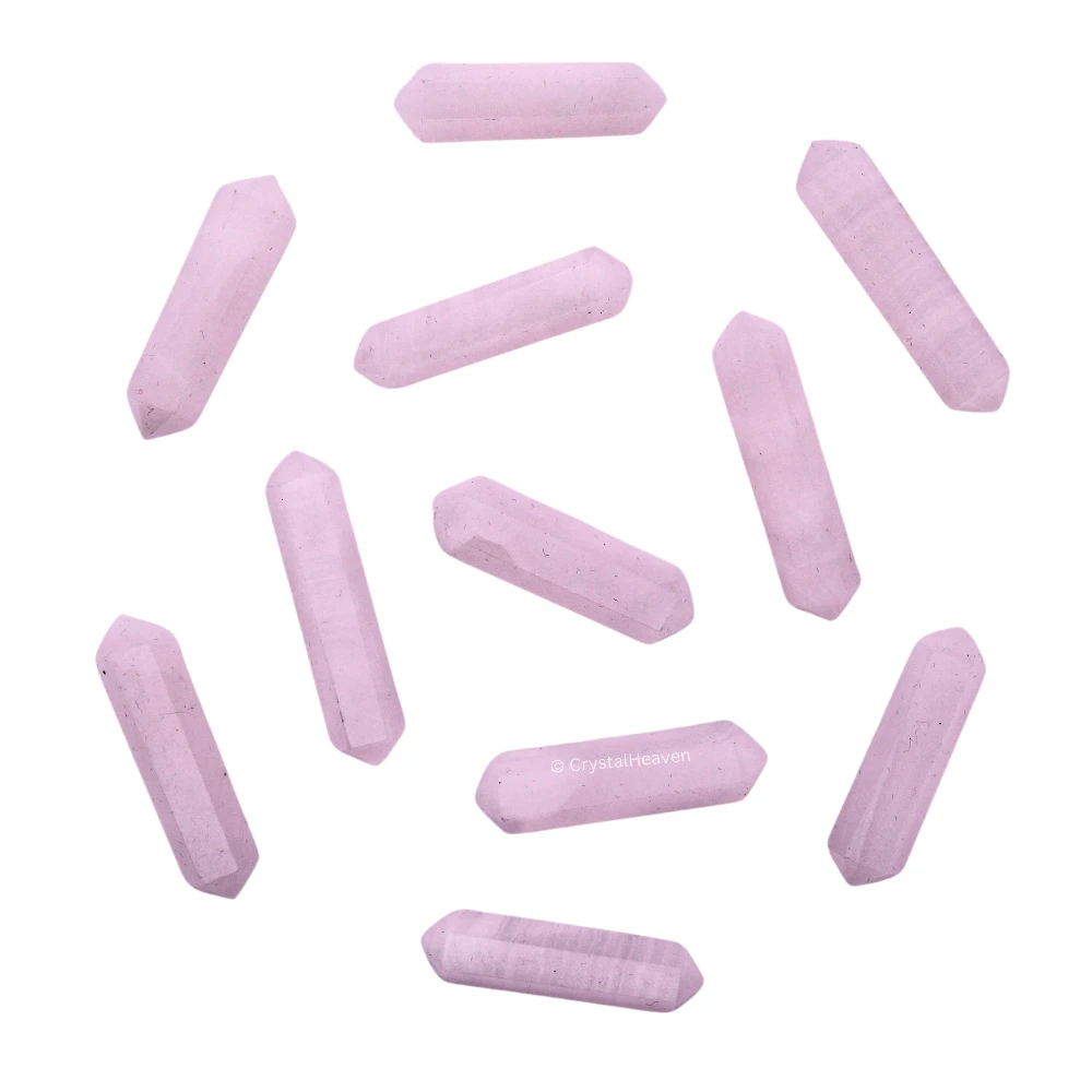 Pink Calcite Pencil Points (Double Terminated)